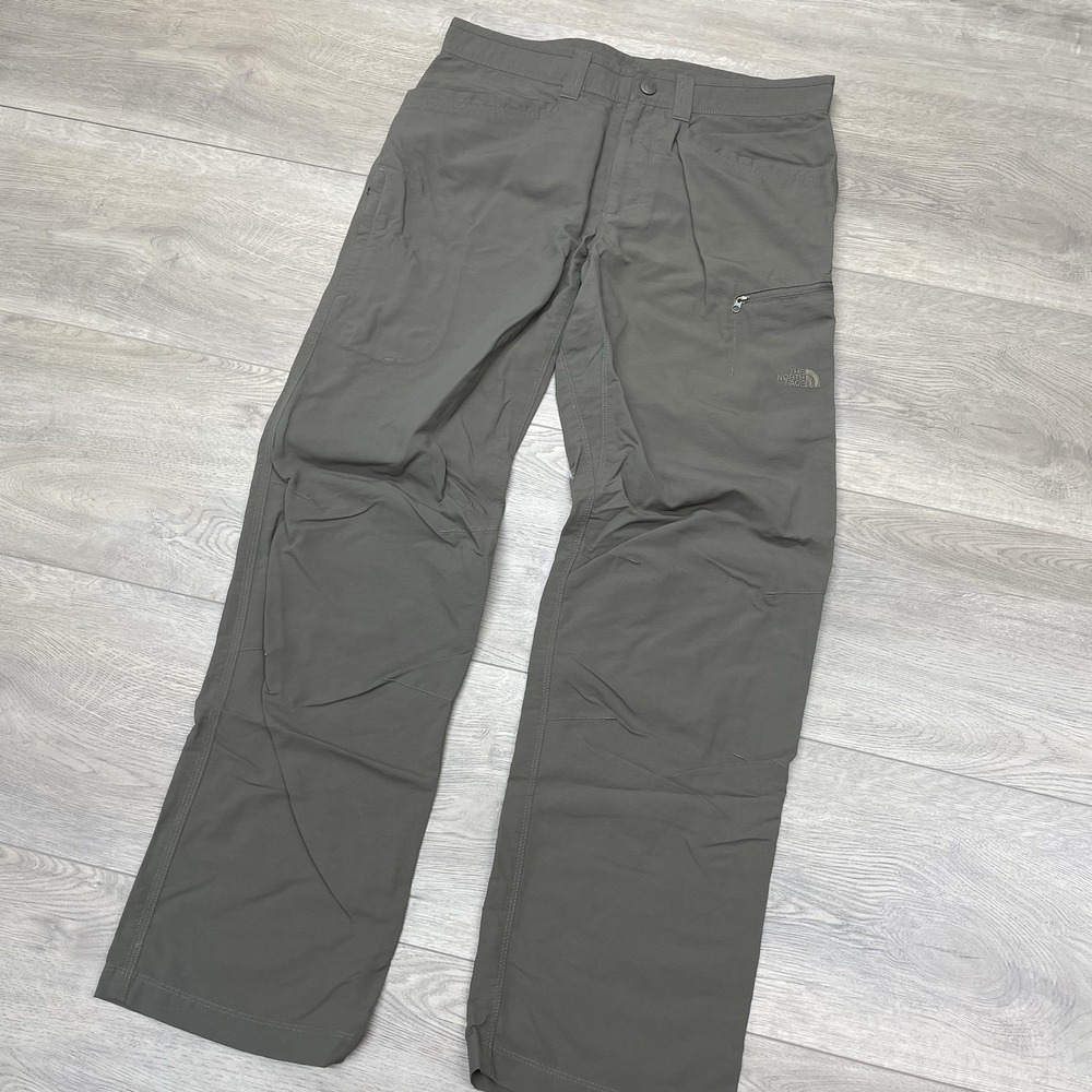 The North Face Brown Men Hiking Outdoor Pants Sz 32 Brown Technical